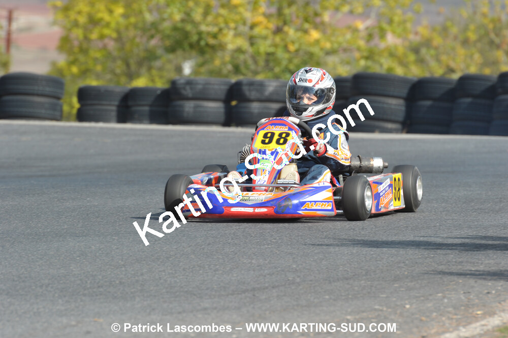 03/10/2010 : 4ème manche du Championnat du Sud 2010 à Belmont sur Rance (photos Patrick Lascombes) 2010 — karting