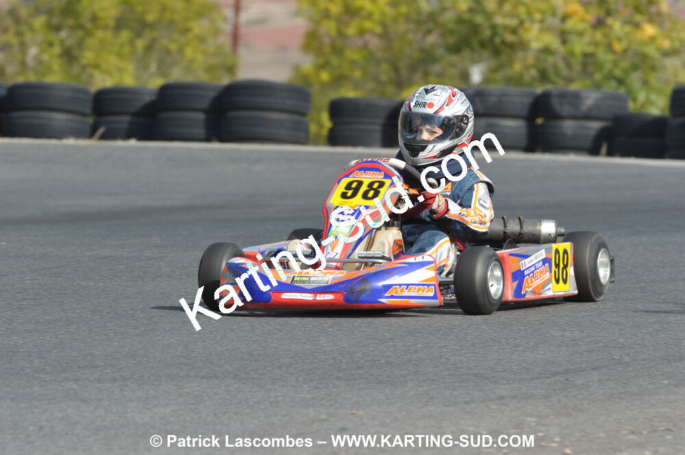 03/10/2010 : 4ème manche du Championnat du Sud 2010 à Belmont sur Rance (photos Patrick Lascombes) 2010 — karting