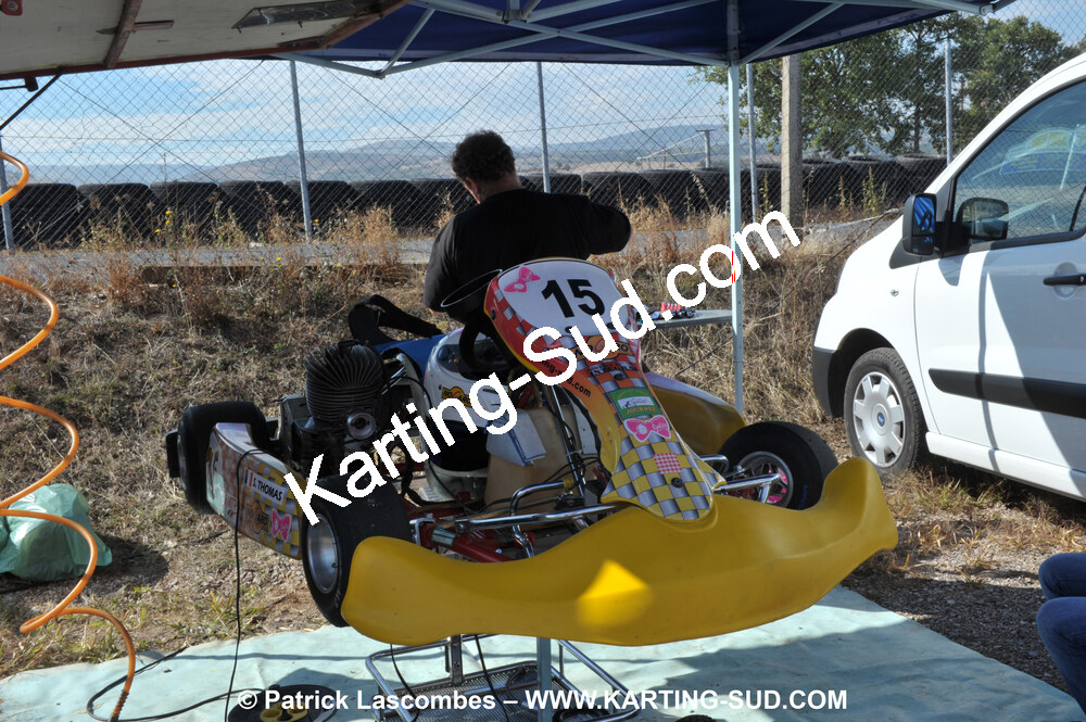 03/10/2010 : 4ème manche du Championnat du Sud 2010 à Belmont sur Rance (photos Patrick Lascombes) 2010 — karting