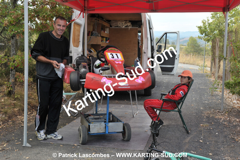03/10/2010 : 4ème manche du Championnat du Sud 2010 à Belmont sur Rance (photos Patrick Lascombes) 2010 — karting