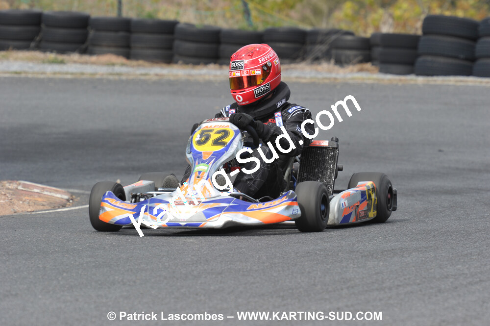 03/10/2010 : 4ème manche du Championnat du Sud 2010 à Belmont sur Rance (photos Patrick Lascombes) 2010 — karting