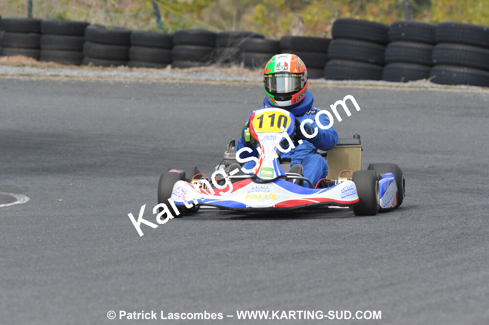 03/10/2010 : 4ème manche du Championnat du Sud 2010 à Belmont sur Rance (photos Patrick Lascombes) 2010 — karting