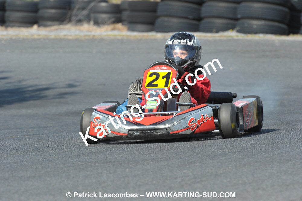 03/10/2010 : 4ème manche du Championnat du Sud 2010 à Belmont sur Rance (photos Patrick Lascombes) 2010 — karting
