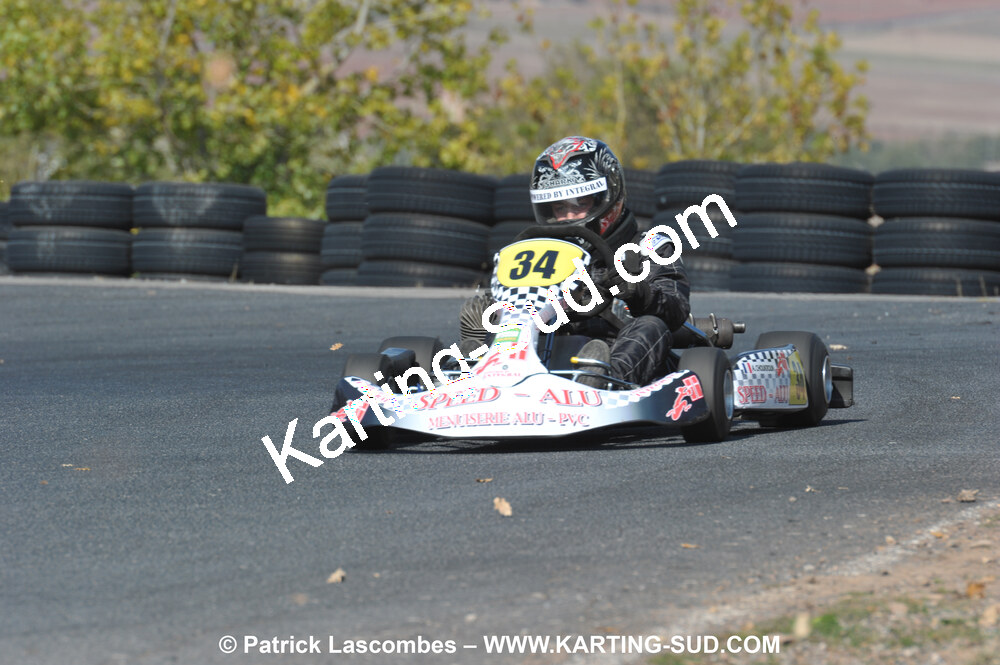 03/10/2010 : 4ème manche du Championnat du Sud 2010 à Belmont sur Rance (photos Patrick Lascombes) 2010 — karting