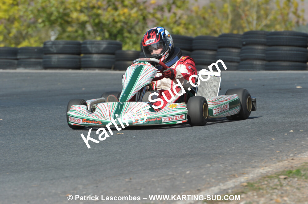 03/10/2010 : 4ème manche du Championnat du Sud 2010 à Belmont sur Rance (photos Patrick Lascombes) 2010 — karting