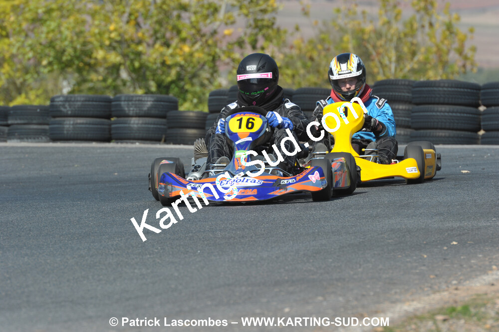 03/10/2010 : 4ème manche du Championnat du Sud 2010 à Belmont sur Rance (photos Patrick Lascombes) 2010 — karting