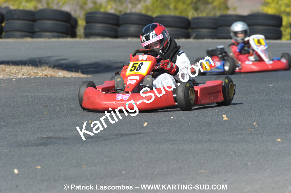 03/10/2010 : 4ème manche du Championnat du Sud 2010 à Belmont sur Rance (photos Patrick Lascombes) 2010 — karting