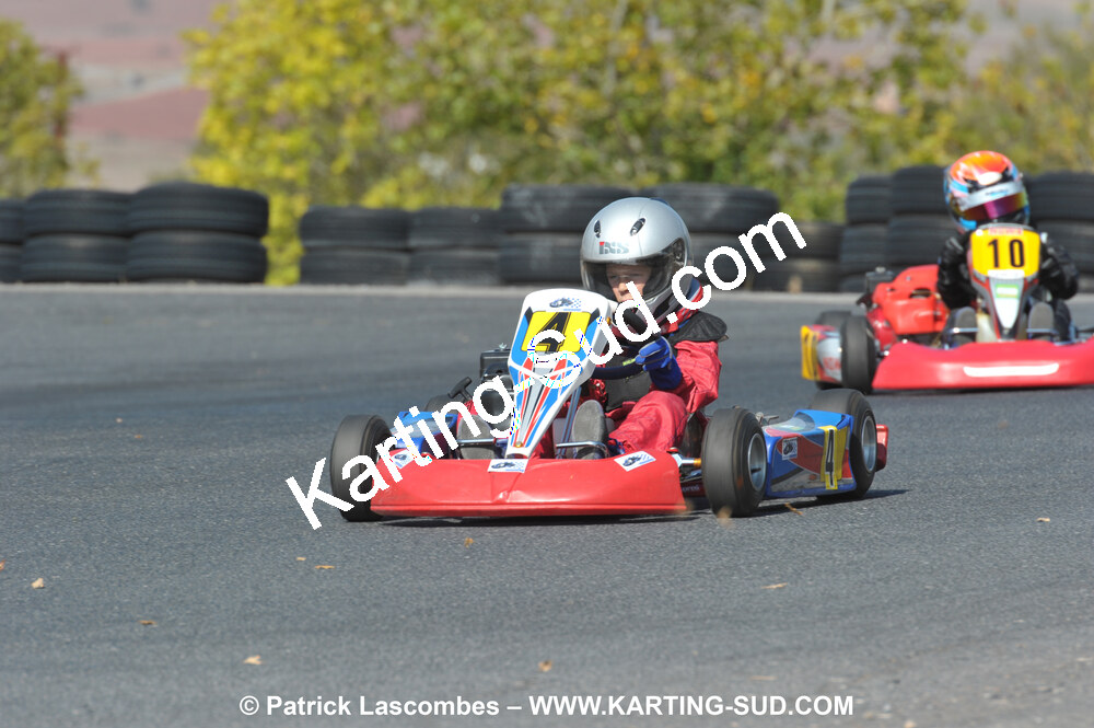 03/10/2010 : 4ème manche du Championnat du Sud 2010 à Belmont sur Rance (photos Patrick Lascombes) 2010 — karting