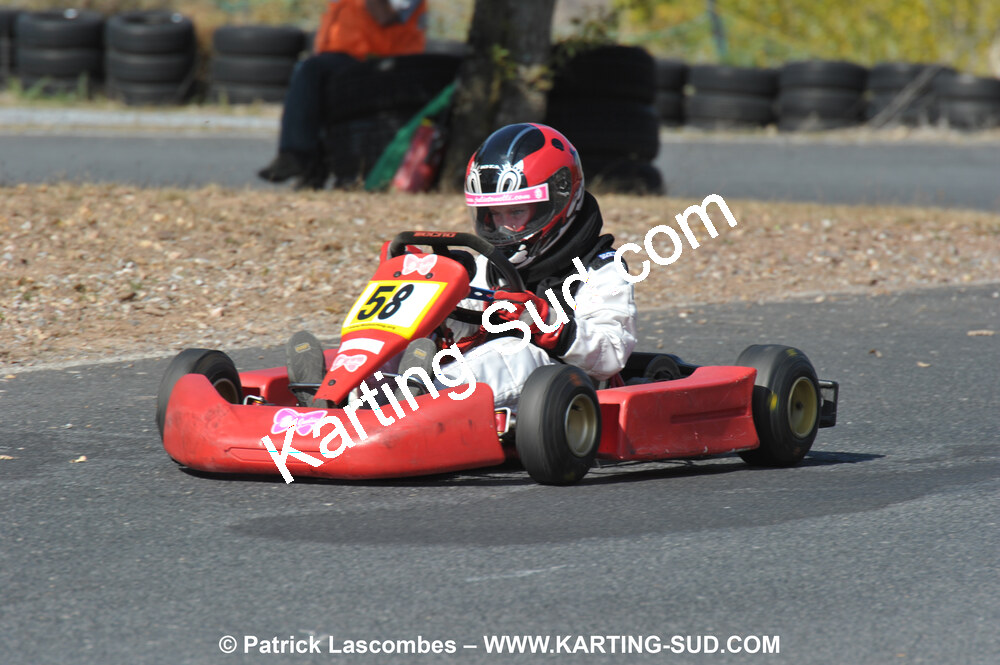 03/10/2010 : 4ème manche du Championnat du Sud 2010 à Belmont sur Rance (photos Patrick Lascombes) 2010 — karting