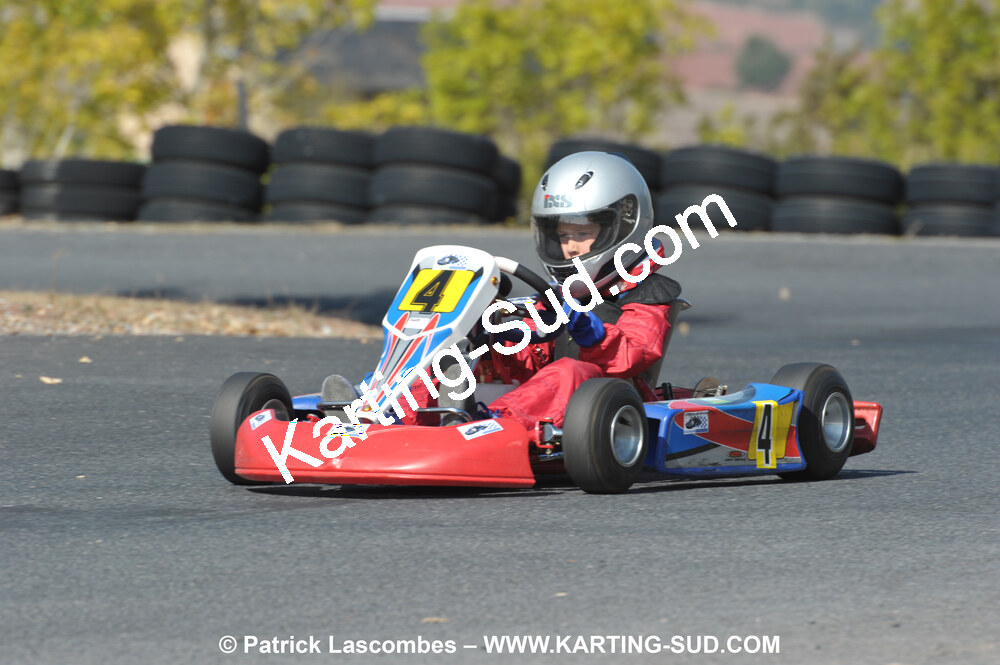 03/10/2010 : 4ème manche du Championnat du Sud 2010 à Belmont sur Rance (photos Patrick Lascombes) 2010 — karting