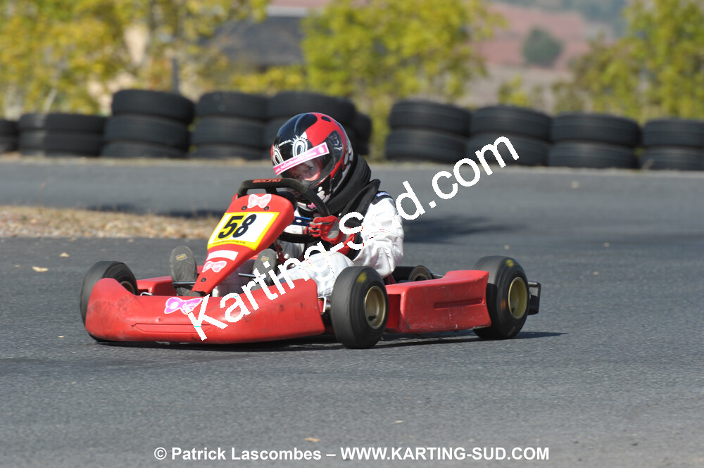 03/10/2010 : 4ème manche du Championnat du Sud 2010 à Belmont sur Rance (photos Patrick Lascombes) 2010 — karting