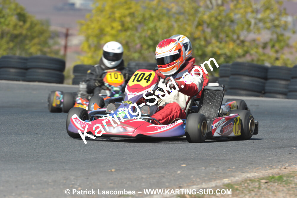 03/10/2010 : 4ème manche du Championnat du Sud 2010 à Belmont sur Rance (photos Patrick Lascombes) 2010 — karting