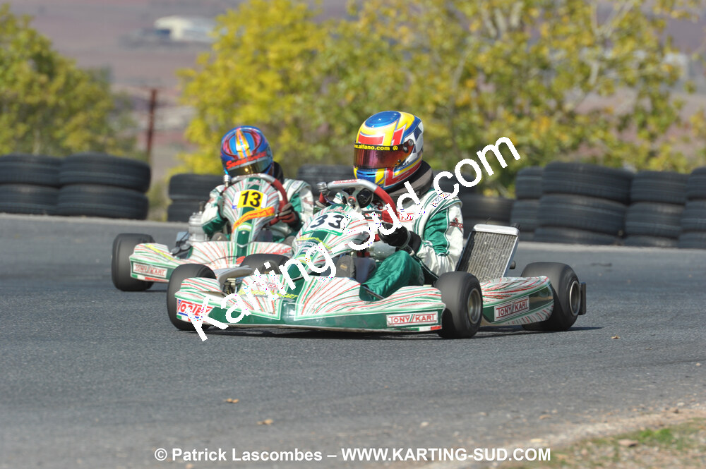 03/10/2010 : 4ème manche du Championnat du Sud 2010 à Belmont sur Rance (photos Patrick Lascombes) 2010 — karting