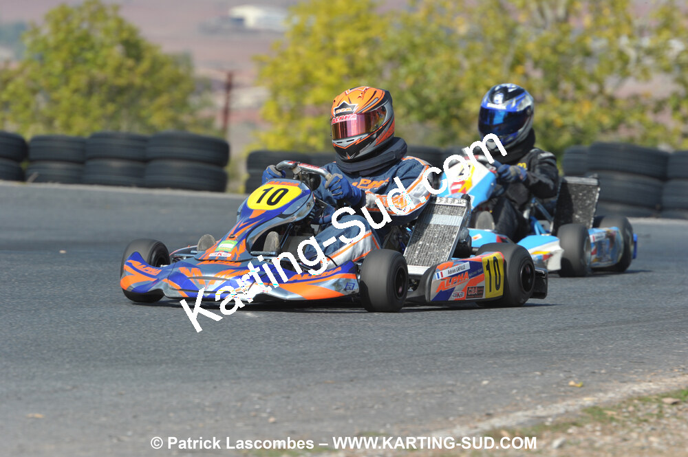 03/10/2010 : 4ème manche du Championnat du Sud 2010 à Belmont sur Rance (photos Patrick Lascombes) 2010 — karting