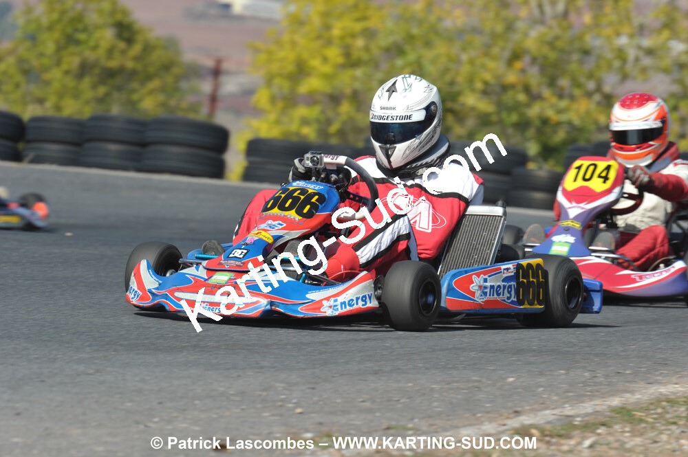 03/10/2010 : 4ème manche du Championnat du Sud 2010 à Belmont sur Rance (photos Patrick Lascombes) 2010 — karting