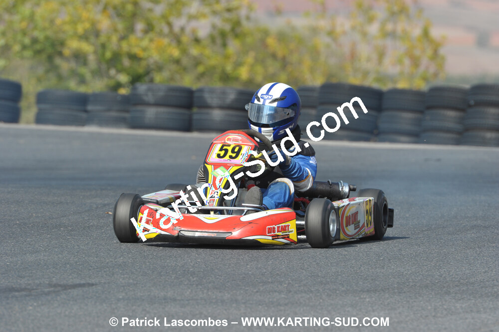 03/10/2010 : 4ème manche du Championnat du Sud 2010 à Belmont sur Rance (photos Patrick Lascombes) 2010 — karting