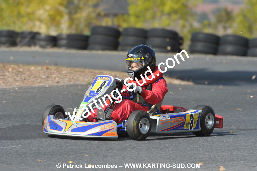 03/10/2010 : 4ème manche du Championnat du Sud 2010 à Belmont sur Rance (photos Patrick Lascombes) 2010 — karting