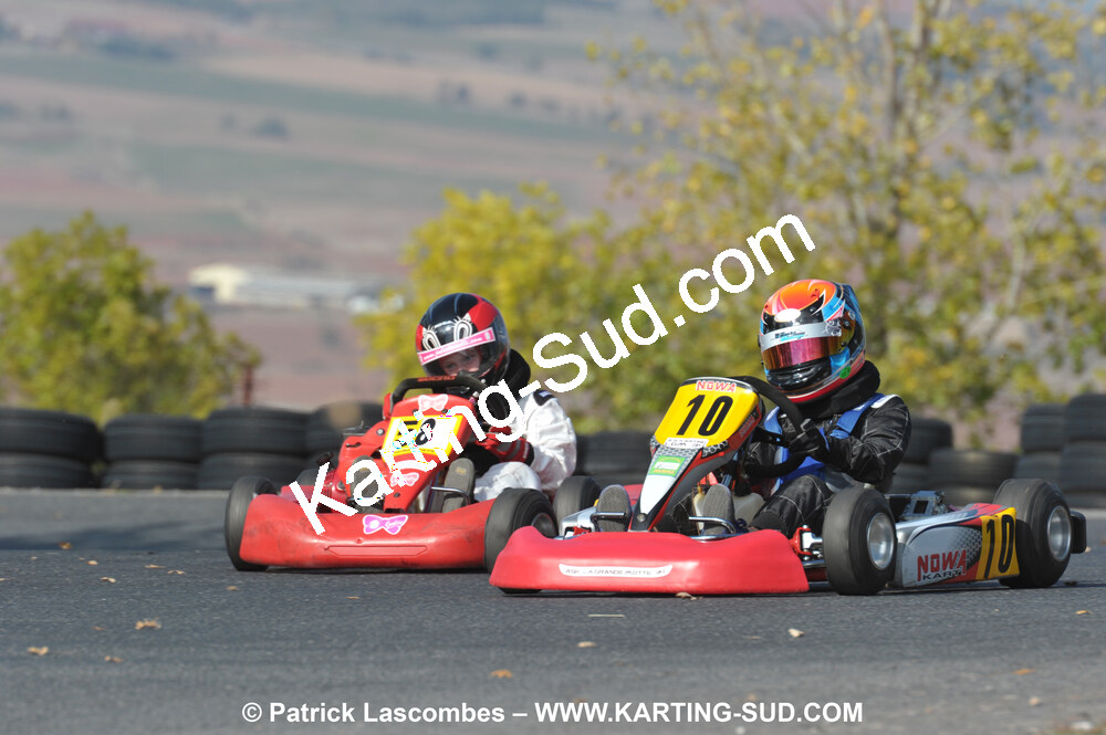 03/10/2010 : 4ème manche du Championnat du Sud 2010 à Belmont sur Rance (photos Patrick Lascombes) 2010 — karting