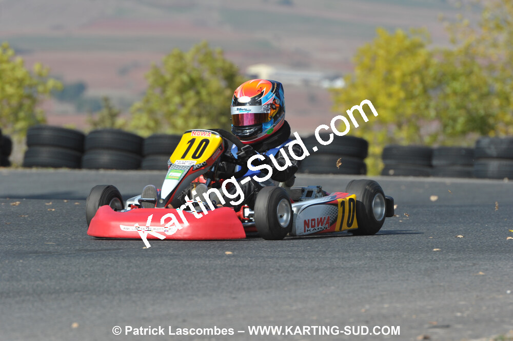 03/10/2010 : 4ème manche du Championnat du Sud 2010 à Belmont sur Rance (photos Patrick Lascombes) 2010 — karting