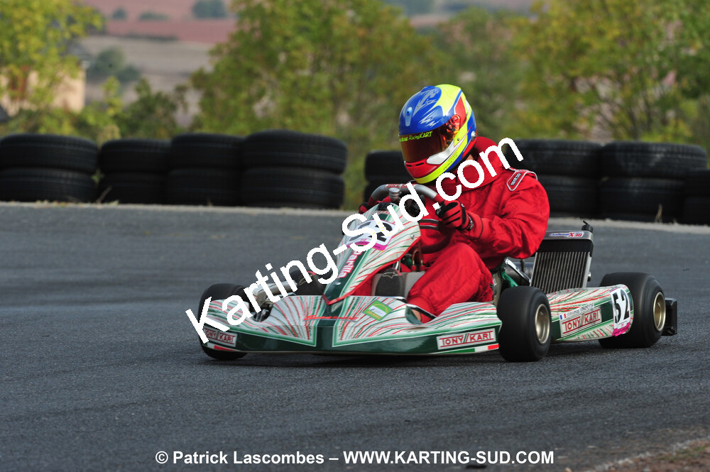 03/10/2010 : 4ème manche du Championnat du Sud 2010 à Belmont sur Rance (photos Patrick Lascombes) 2010 — karting