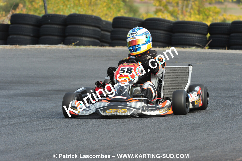 03/10/2010 : 4ème manche du Championnat du Sud 2010 à Belmont sur Rance (photos Patrick Lascombes) 2010 — karting