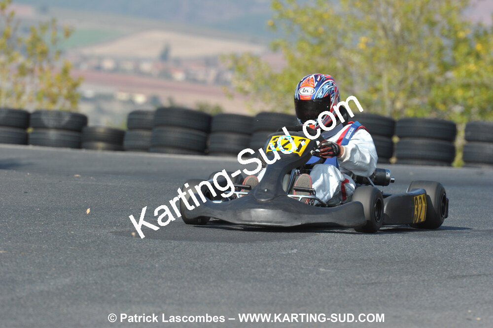 03/10/2010 : 4ème manche du Championnat du Sud 2010 à Belmont sur Rance (photos Patrick Lascombes) 2010 — karting