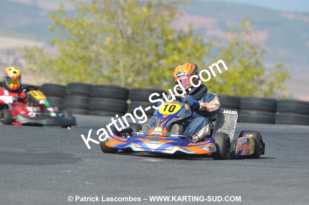 03/10/2010 : 4ème manche du Championnat du Sud 2010 à Belmont sur Rance (photos Patrick Lascombes) 2010 — karting