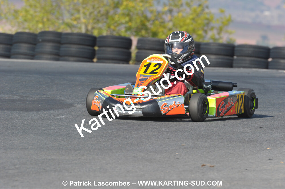 03/10/2010 : 4ème manche du Championnat du Sud 2010 à Belmont sur Rance (photos Patrick Lascombes) 2010 — karting