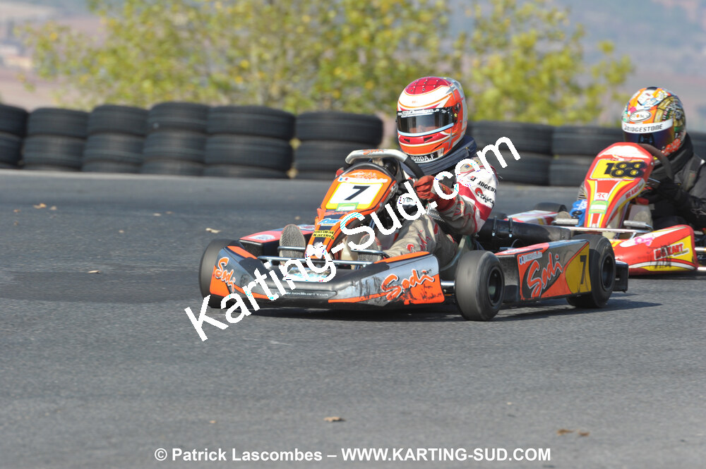 03/10/2010 : 4ème manche du Championnat du Sud 2010 à Belmont sur Rance (photos Patrick Lascombes) 2010 — karting