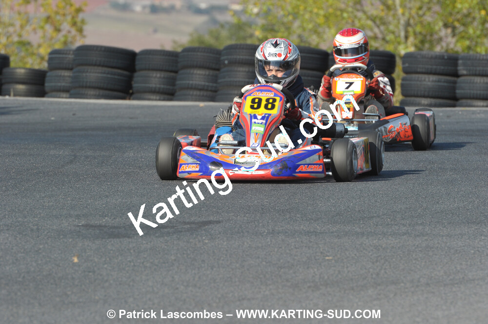 03/10/2010 : 4ème manche du Championnat du Sud 2010 à Belmont sur Rance (photos Patrick Lascombes) 2010 — karting