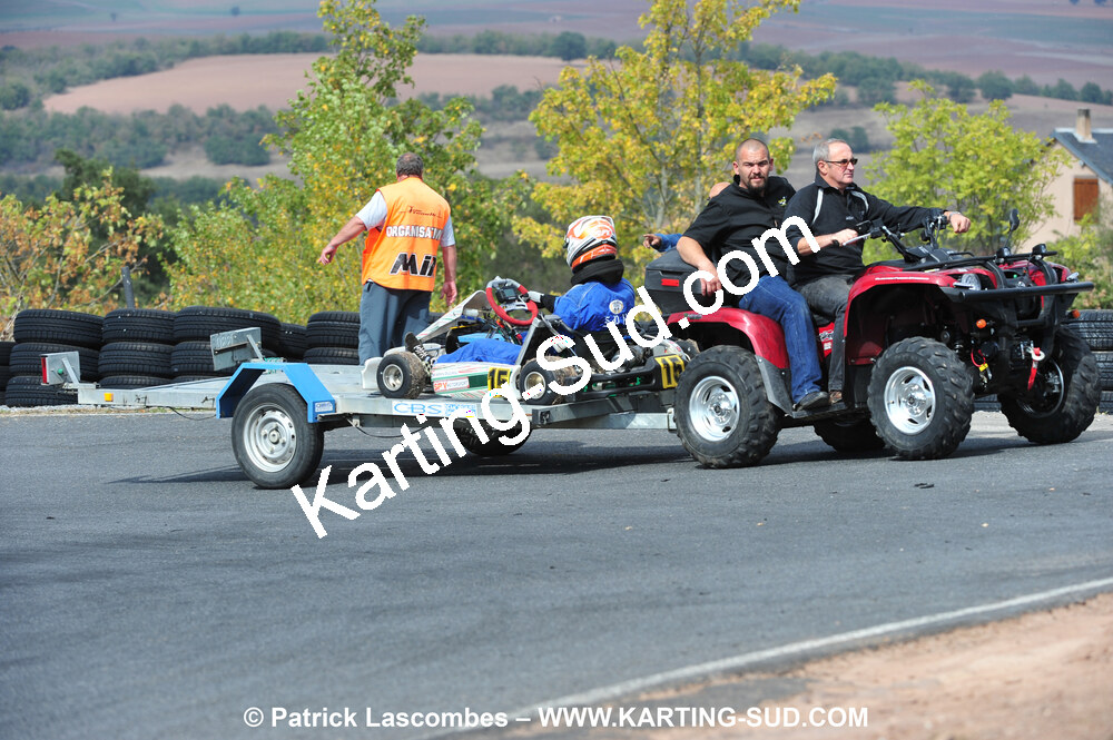 03/10/2010 : 4ème manche du Championnat du Sud 2010 à Belmont sur Rance (photos Patrick Lascombes) 2010 — karting