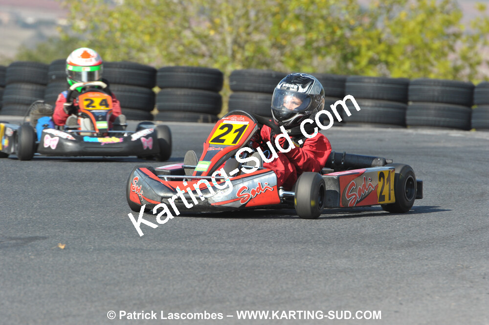 03/10/2010 : 4ème manche du Championnat du Sud 2010 à Belmont sur Rance (photos Patrick Lascombes) 2010 — karting