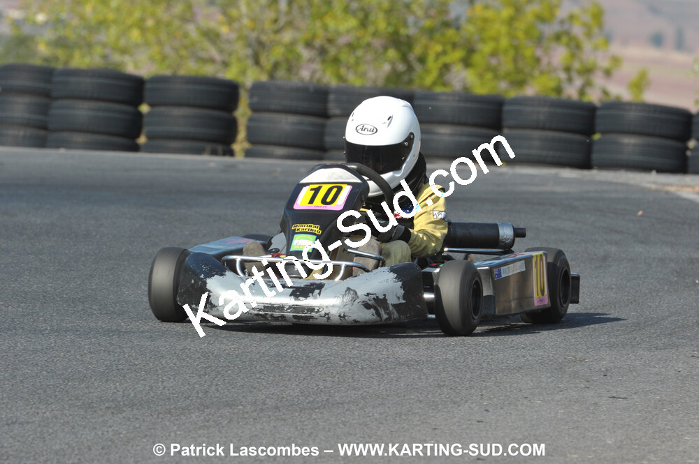 03/10/2010 : 4ème manche du Championnat du Sud 2010 à Belmont sur Rance (photos Patrick Lascombes) 2010 — karting