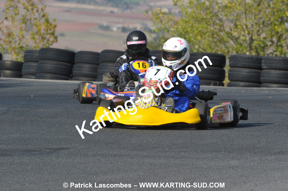 03/10/2010 : 4ème manche du Championnat du Sud 2010 à Belmont sur Rance (photos Patrick Lascombes) 2010 — karting