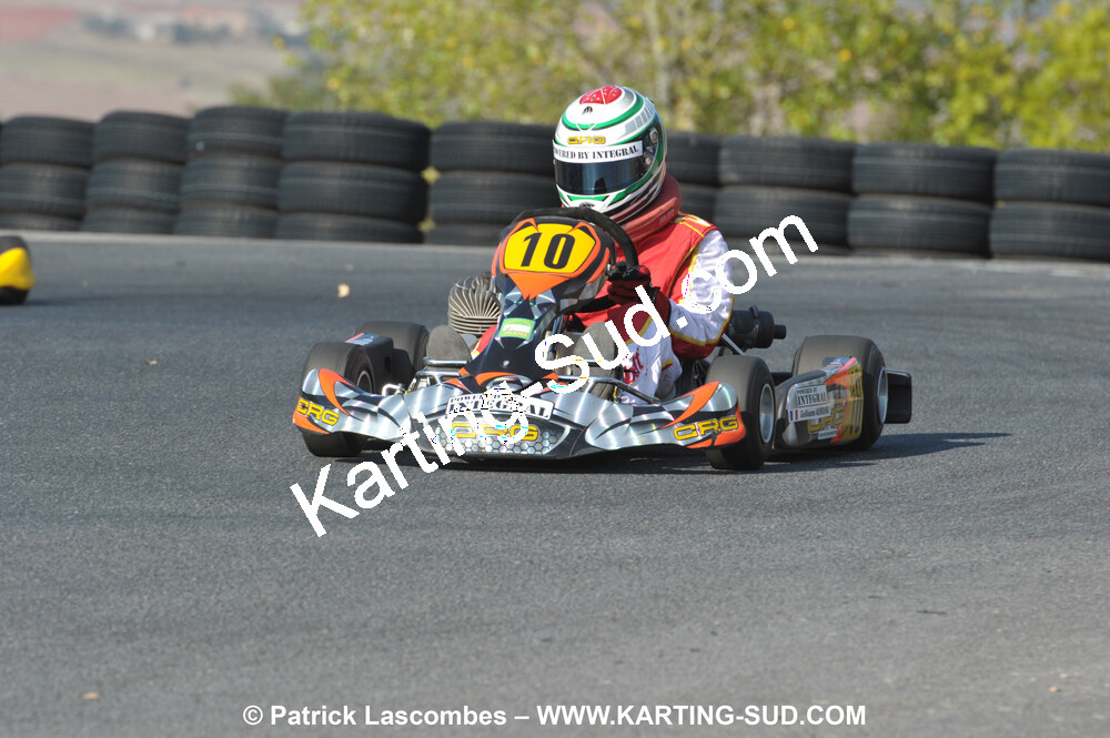 03/10/2010 : 4ème manche du Championnat du Sud 2010 à Belmont sur Rance (photos Patrick Lascombes) 2010 — karting