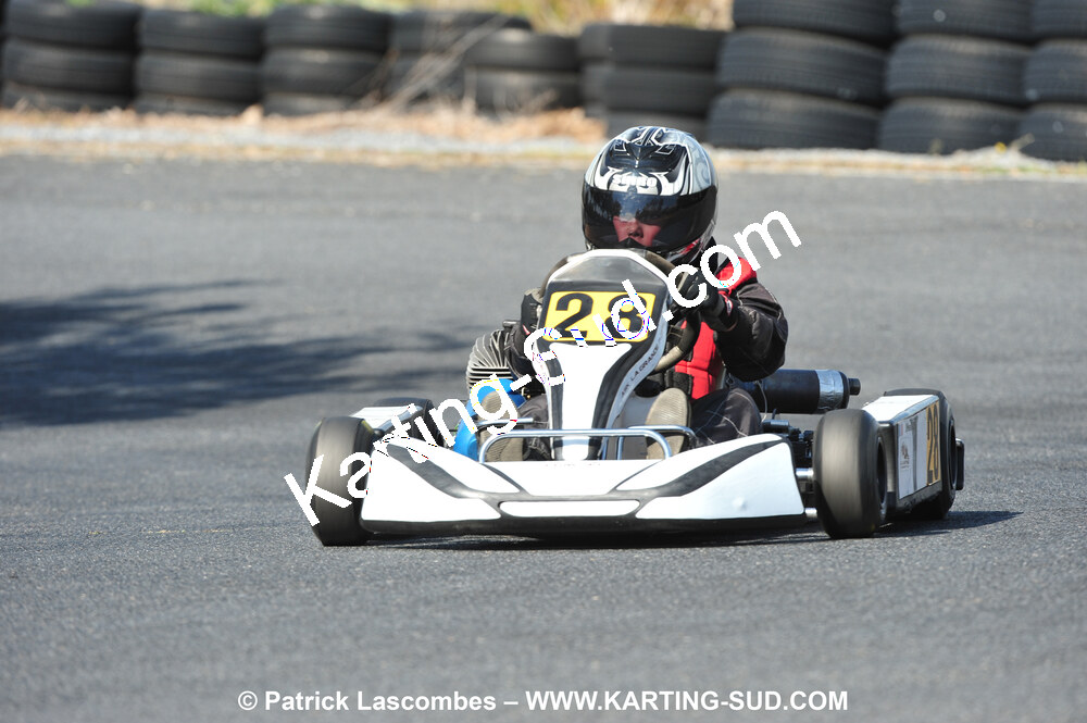 03/10/2010 : 4ème manche du Championnat du Sud 2010 à Belmont sur Rance (photos Patrick Lascombes) 2010 — karting