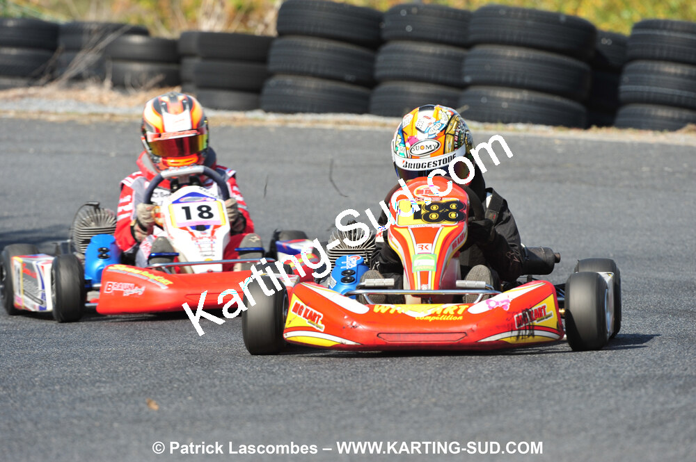 03/10/2010 : 4ème manche du Championnat du Sud 2010 à Belmont sur Rance (photos Patrick Lascombes) 2010 — karting