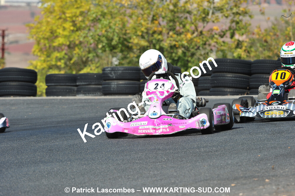 03/10/2010 : 4ème manche du Championnat du Sud 2010 à Belmont sur Rance (photos Patrick Lascombes) 2010 — karting