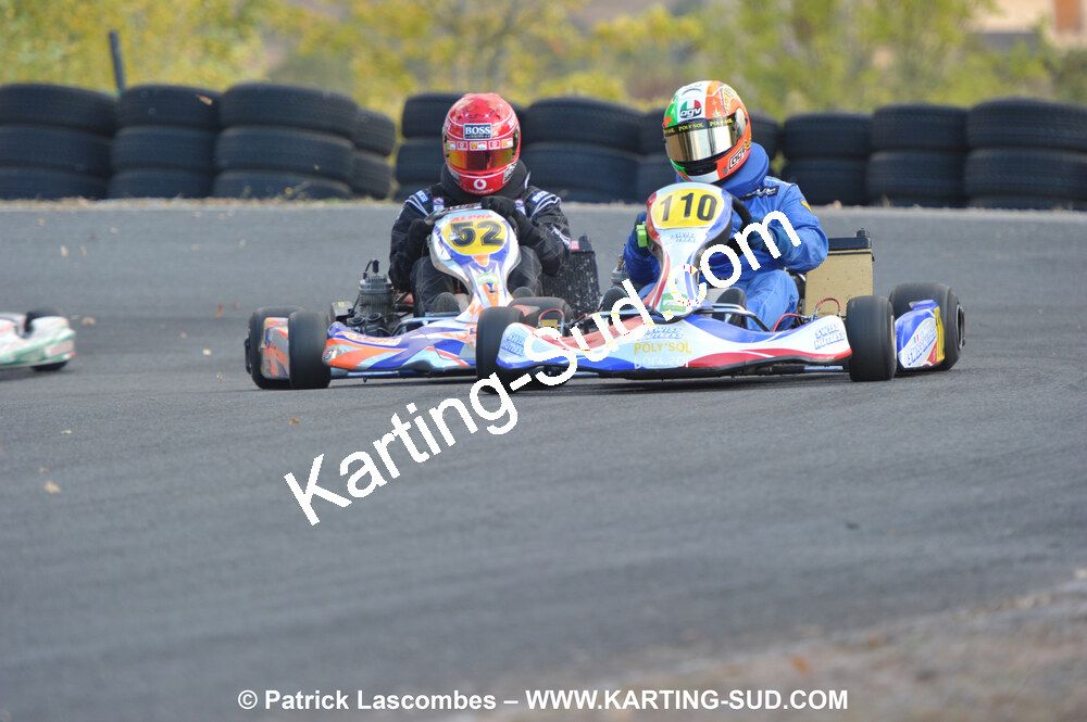 03/10/2010 : 4ème manche du Championnat du Sud 2010 à Belmont sur Rance (photos Patrick Lascombes) 2010 — karting