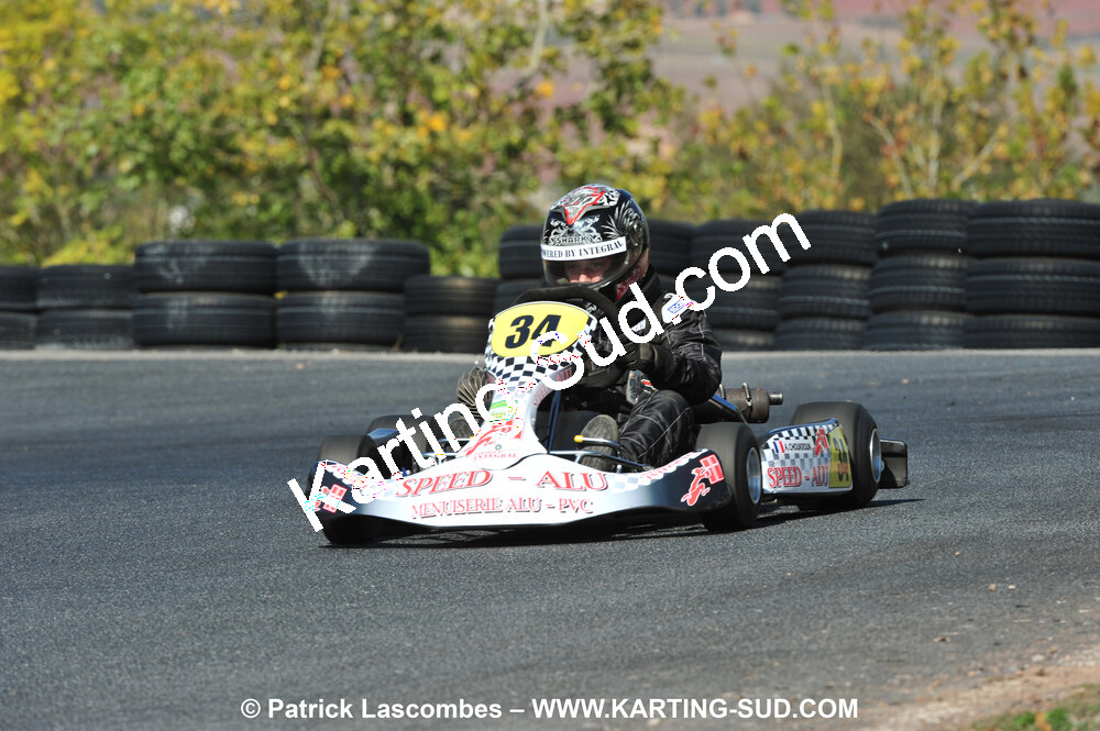 03/10/2010 : 4ème manche du Championnat du Sud 2010 à Belmont sur Rance (photos Patrick Lascombes) 2010 — karting