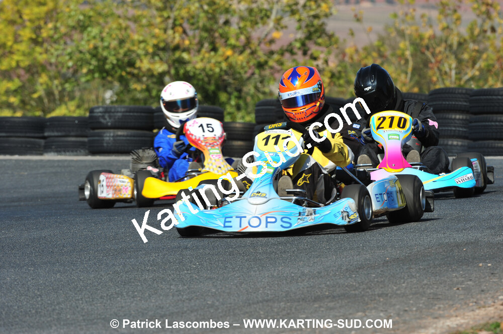 03/10/2010 : 4ème manche du Championnat du Sud 2010 à Belmont sur Rance (photos Patrick Lascombes) 2010 — karting