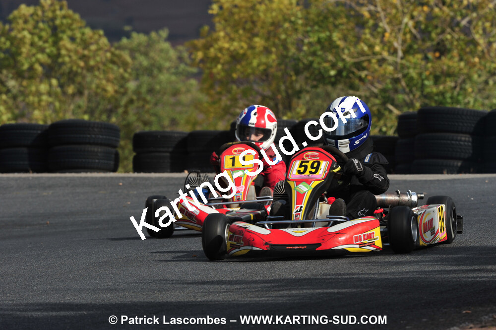 03/10/2010 : 4ème manche du Championnat du Sud 2010 à Belmont sur Rance (photos Patrick Lascombes) 2010 — karting