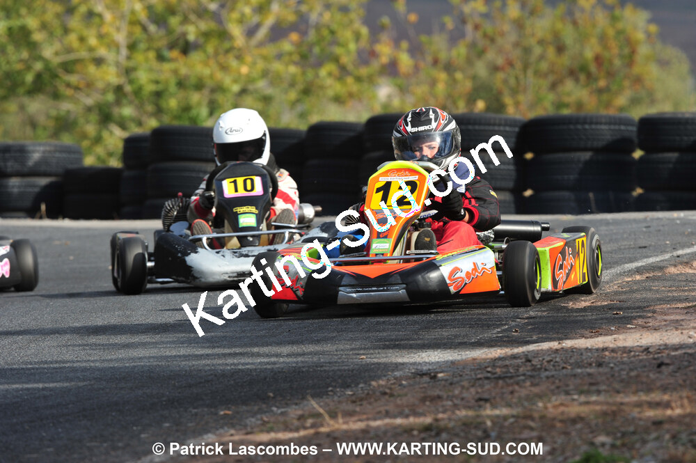 03/10/2010 : 4ème manche du Championnat du Sud 2010 à Belmont sur Rance (photos Patrick Lascombes) 2010 — karting