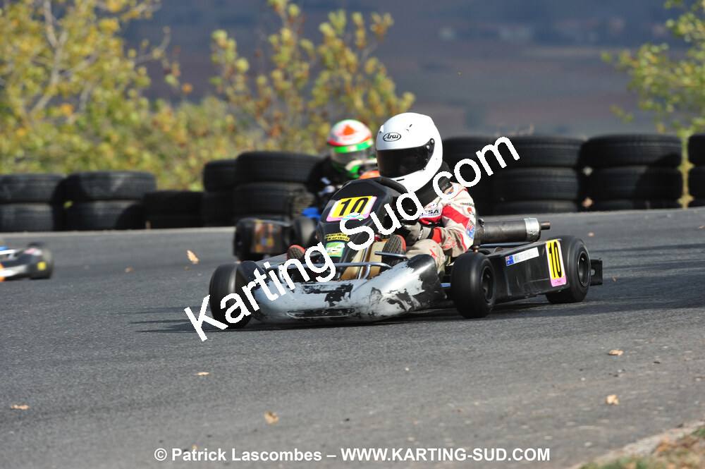 03/10/2010 : 4ème manche du Championnat du Sud 2010 à Belmont sur Rance (photos Patrick Lascombes) 2010 — karting