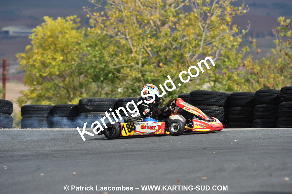 03/10/2010 : 4ème manche du Championnat du Sud 2010 à Belmont sur Rance (photos Patrick Lascombes) 2010 — karting