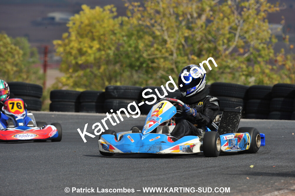 03/10/2010 : 4ème manche du Championnat du Sud 2010 à Belmont sur Rance (photos Patrick Lascombes) 2010 — karting