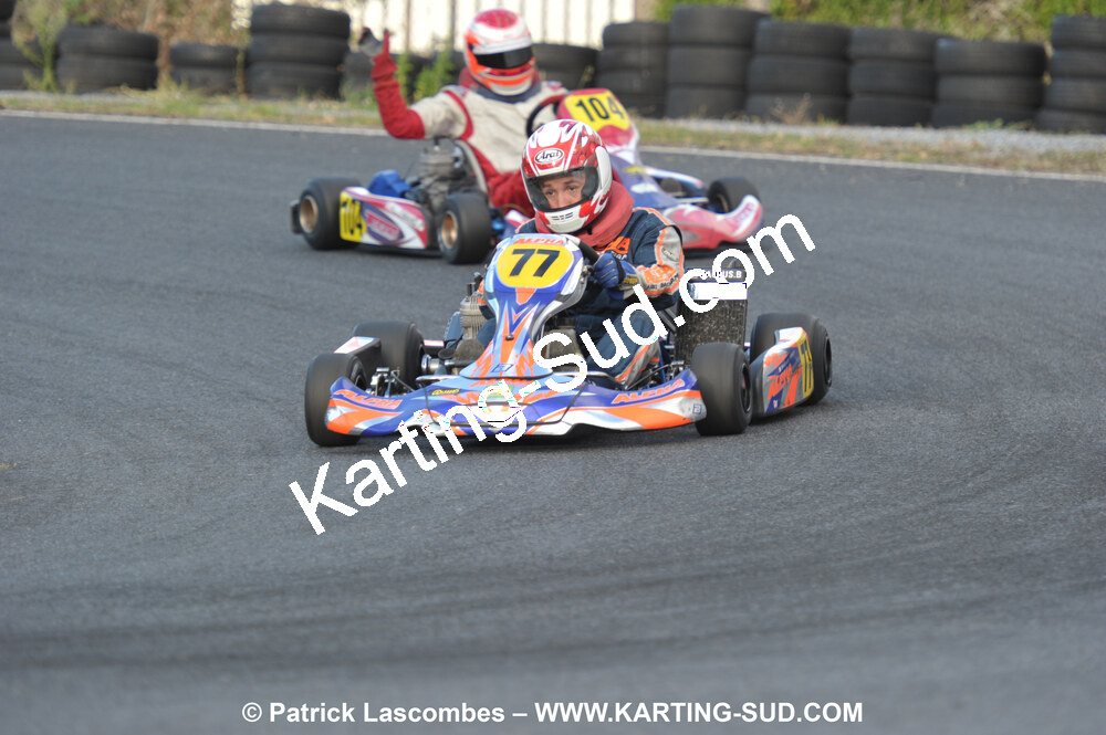 03/10/2010 : 4ème manche du Championnat du Sud 2010 à Belmont sur Rance (photos Patrick Lascombes) 2010 — karting