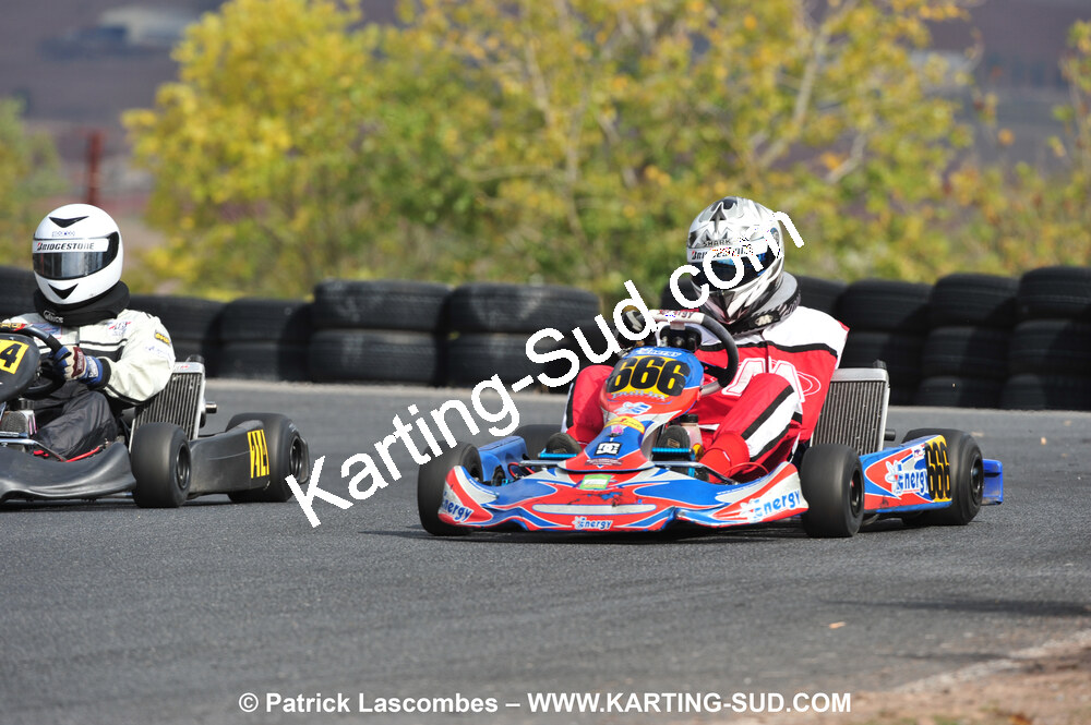 03/10/2010 : 4ème manche du Championnat du Sud 2010 à Belmont sur Rance (photos Patrick Lascombes) 2010 — karting