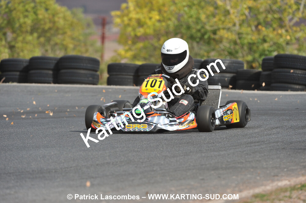 03/10/2010 : 4ème manche du Championnat du Sud 2010 à Belmont sur Rance (photos Patrick Lascombes) 2010 — karting