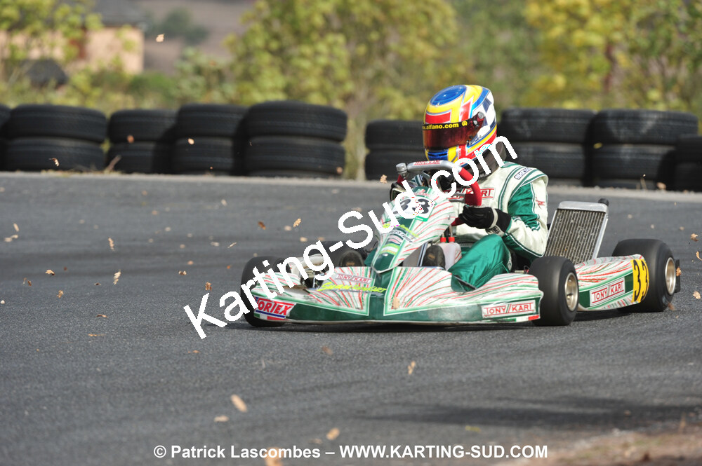 03/10/2010 : 4ème manche du Championnat du Sud 2010 à Belmont sur Rance (photos Patrick Lascombes) 2010 — karting
